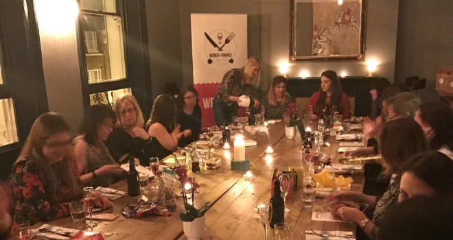 Women in Finance Supper Club sees industry women discuss ambition and working culture supper club