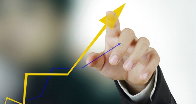Lenders predict surge in H2 mortgage business for brokers graph line arrow up increase rise