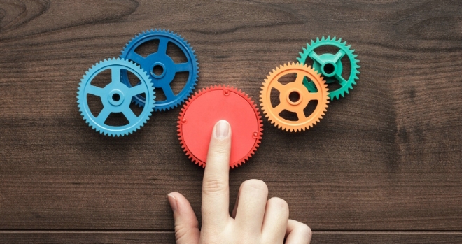 Share to Buy launches dedicated mortgage broker panel coloured gears changing add combine join partnership