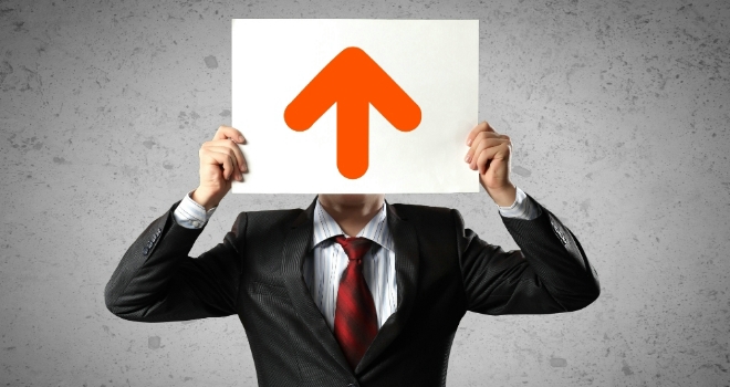 up increase arrow rise