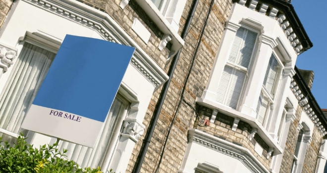 Annual house price growth increases further to 11%: Nationwide House sale sign sold