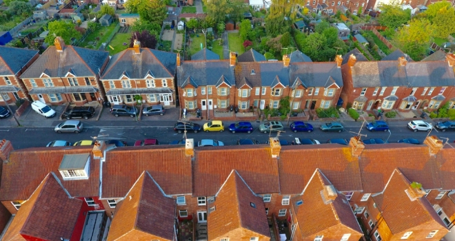 House prices fall for third consecutive month as market cools: Halifax house row prices growth increase decrease