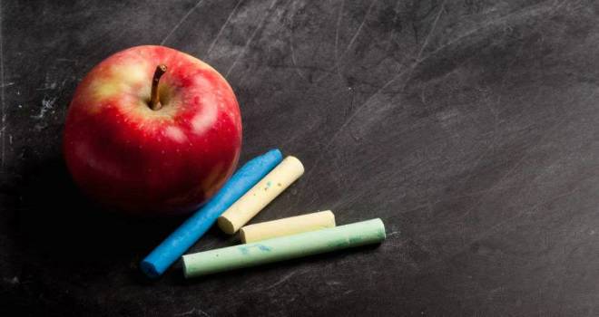 New specialist property finance education programme launches apple chalkboard blackboard learning education