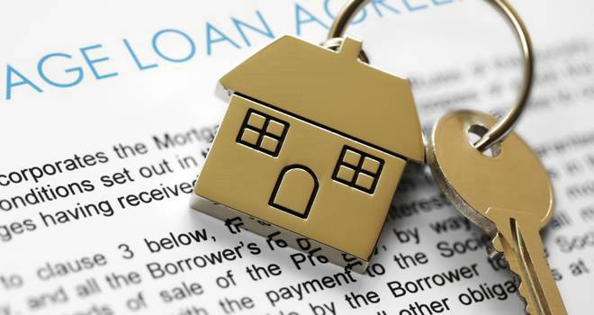 mortgage agreement and keys