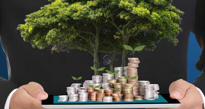 AXA launches drawdown protection product businessman money cover protection growth