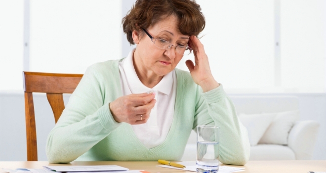 25% of over-55s say mortgage worries severely impacting mental health old oap elderly retired retirement pension woman bill debt