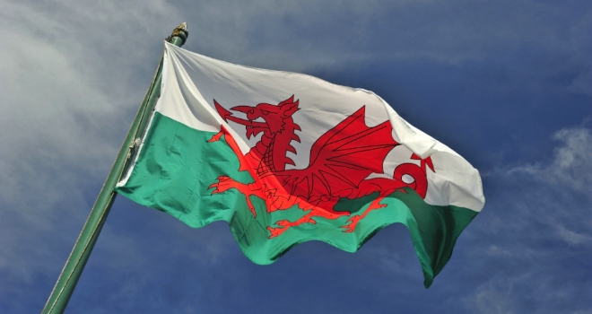 welsh wales flag dragon