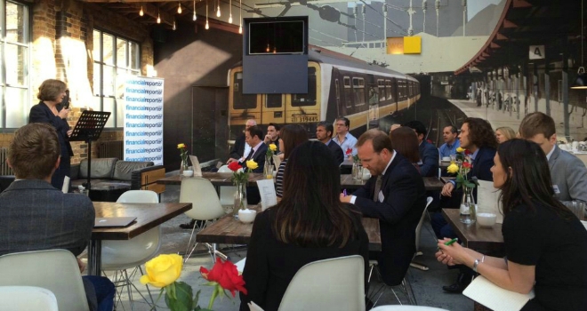 Lynda Blackwell FCA Financial Reporter breakfast meeting