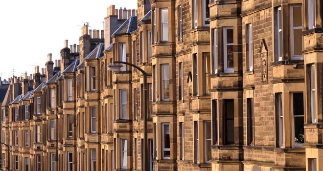 Buyers wait for 3.6 years before making a move row of tall terraced houses