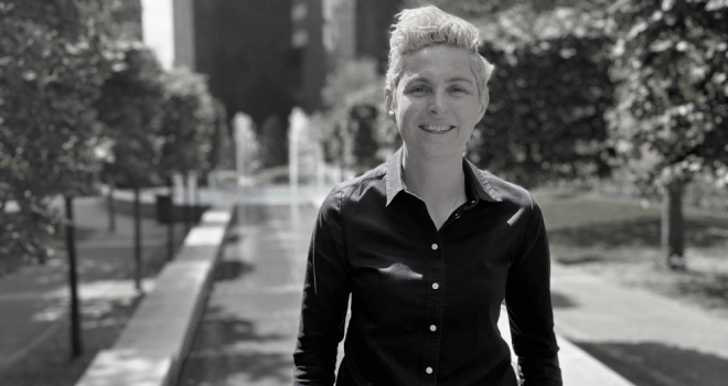 Claudine Reynolds BW