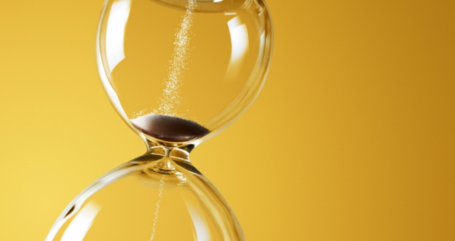 Two thirds of banks and building societies not yet Consumer Duty compliant deadline time clock hourglass fast slow