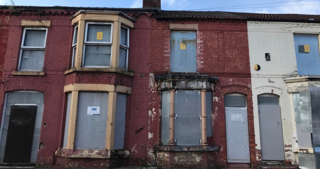 Government to double council tax on empty homes after one year Abandoned terraced housing awaiting renovation