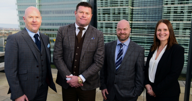 Trio take ownership of Finance 4 Business Finance 4 Business Dave Pinnington Russell Martin Paul Atkinson Melanie Johnson