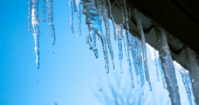 'Deep freeze' as housing transactions down: HMRC ice house gutter