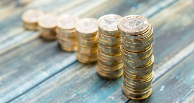 Darlington BS to lend at 6x income on new range coins pound money grow save