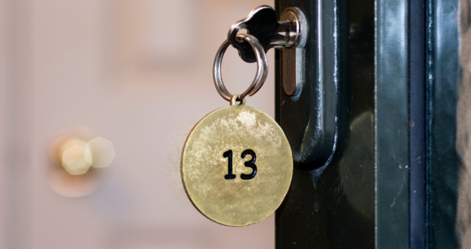 Why Friday the 13th isn't unlucky for homeowners Friday 13 key lock door