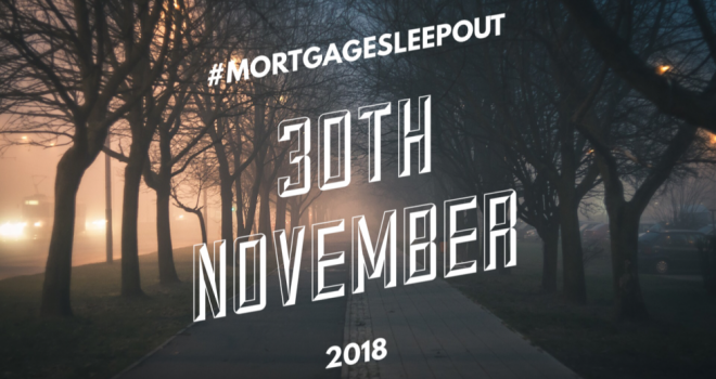 Why Mortgage Sleep Out is important to me Sleep out