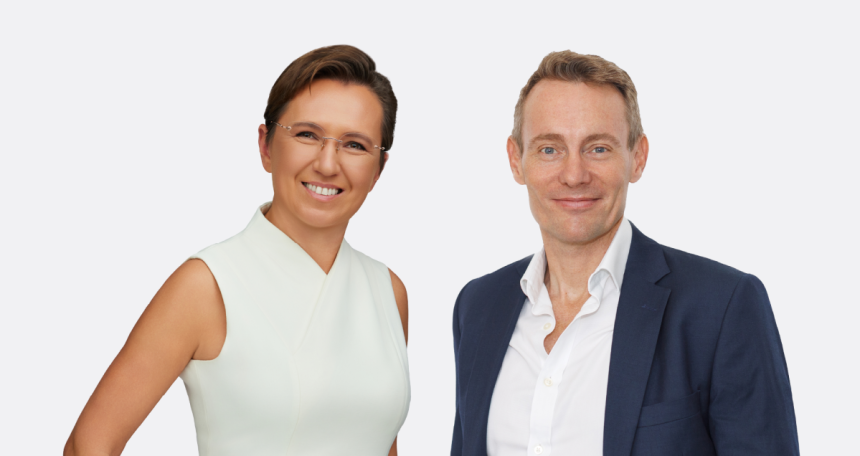 Uliana Kuzmis and Ben Keenan Pallas Capital