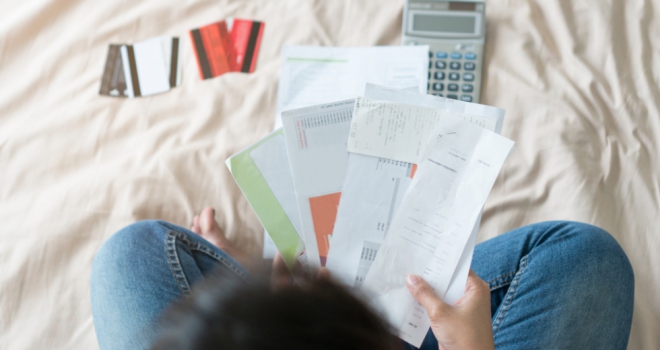 EXCLUSIVE: Millions of homeowners taking out emergency loans to pay unexpected stamp duty young person debt borrow money credit cards