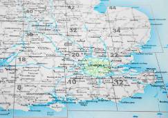 uk map london england