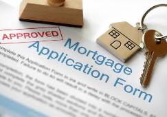 mortgage approval and keys