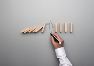 40% of advisers never share vulnerability information with lenders adviser client vulnerable dominoes fall