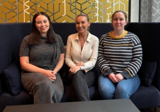 Ampla Finance Becky Dixon, Brogan Buckley, Grace Fuller