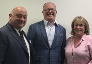Ian Meekins, Darren Styles and Dawn Gale Attitude