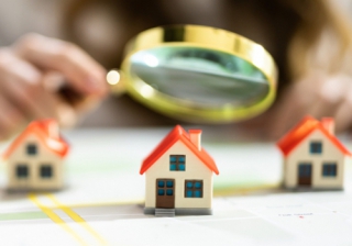 Just 10% of households can afford average priced home in England: ONS map house magnifying glass