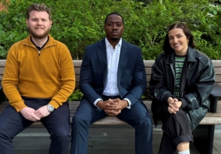 Ryan Eastoe, Hakeem Osinowo, Amanda Wesson Ampla Finance