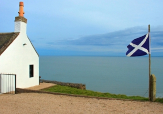 Scotland Scottish house flag