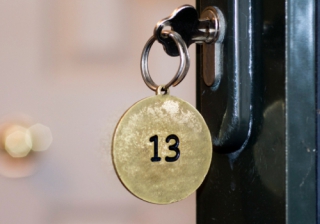 Friday 13 key lock door