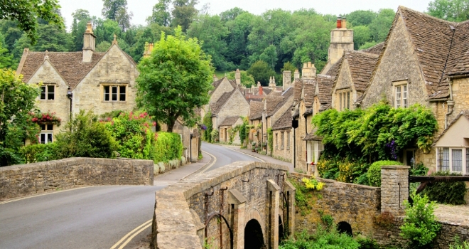 How much does it cost to live in an English village? village