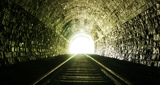 Is that light at the end of the property market tunnel? tunnel