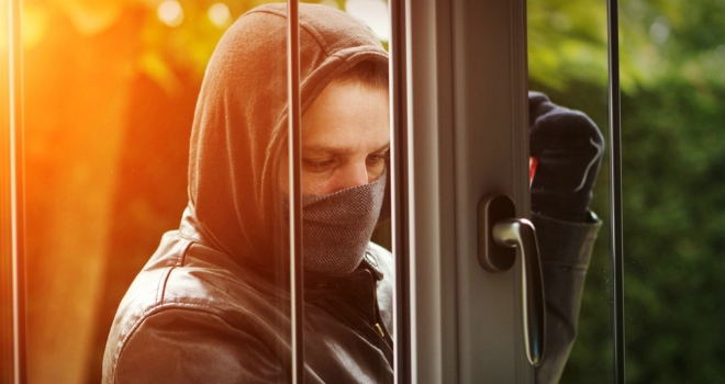 If you've been burgled before what are your chances of it happening again? burglar 7