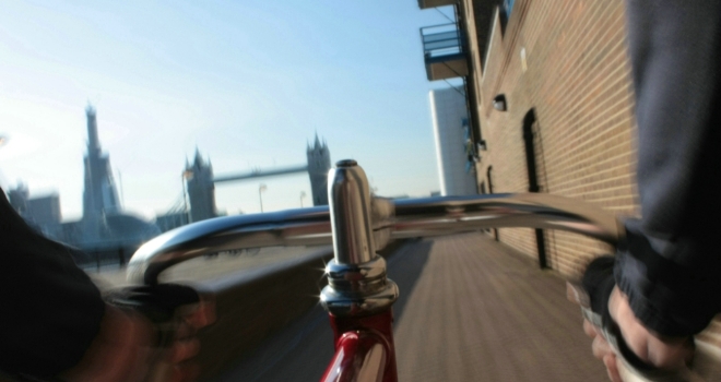 Prospective buyers saddle up in the capital bike