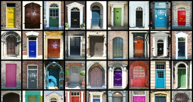 Most landlords opt for broker assistance Front doors
