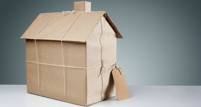 New Homes division launches at Just Mortgages house wrapped