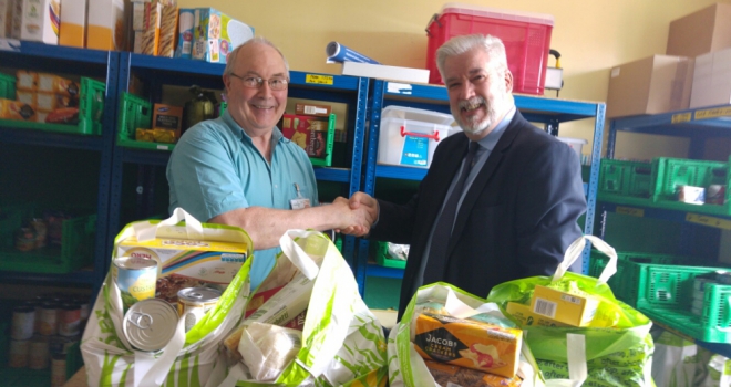 Agents Giving celebrate a record year for food donations Agents Giving 655