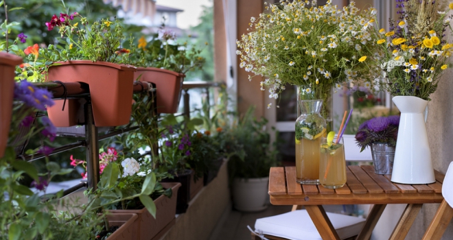 Top tips to create your very own balcony garden Balcony garden 650