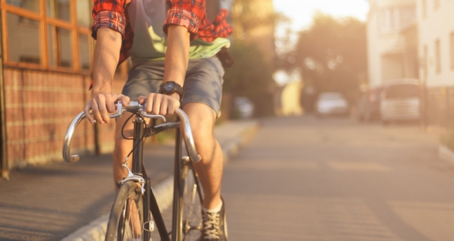 Wheely good cause: property industry pedals for charity Bike 331