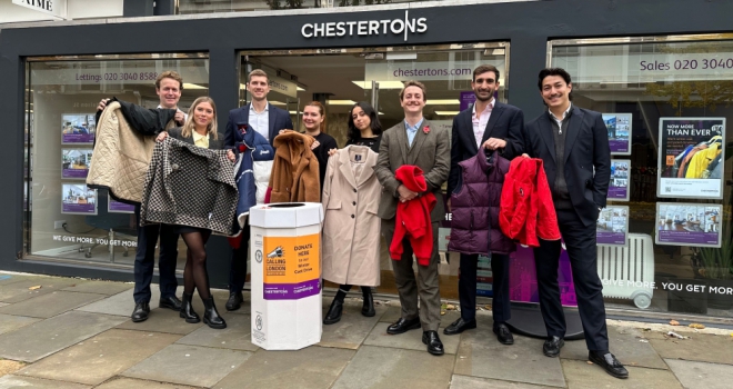 Chestertons annual coat drive hits new record Chestertons Coats 2023