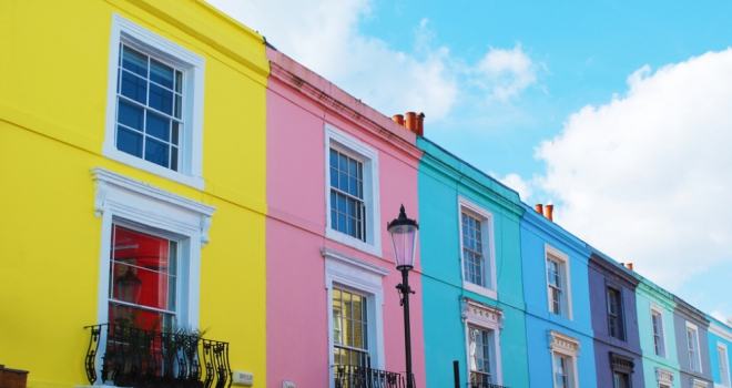 House prices end 2020 on six-year high with 7.3% growth colourful houses 508