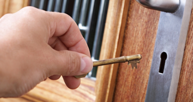 Six essential property management tips for new landlords door key lock open landlord