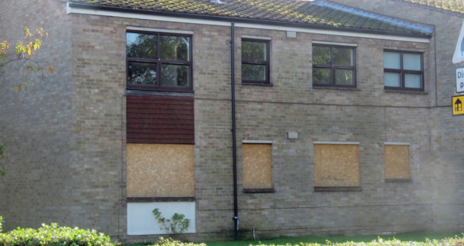 Growing public concern over the scale of 'unsafe' and neglected buildings in UK cities Empty property