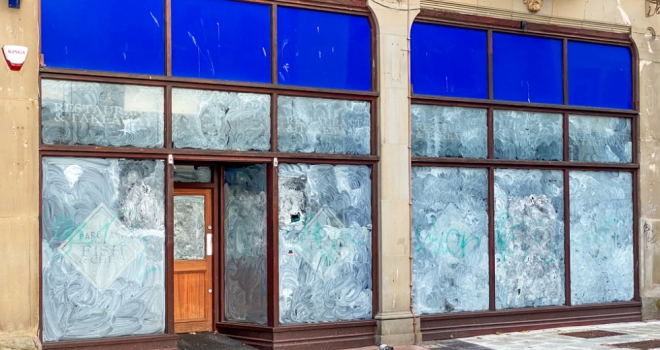 Community-driven spaces top of the list for London's empty properties Empty shop 058