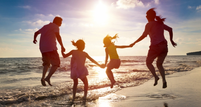 Where is the happiest place to live in Great Britain? Happy beach 123