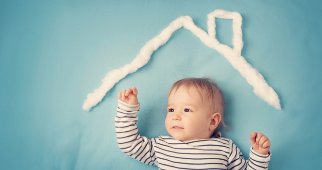 FTBs born today forecast to pay half a million pounds for their first home House baby 901