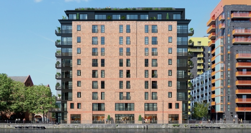 Case study: UTB completes £27.8m facility on build-to-rent development in Canary Wharf UTB - Lotus Living - 724