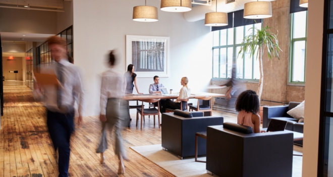 Serviced offices market still behind pre-pandemic levels despite strong growth this year modern office 824